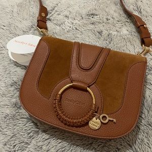 See By Chloé NWT Genuine Leather Crossbody Bag